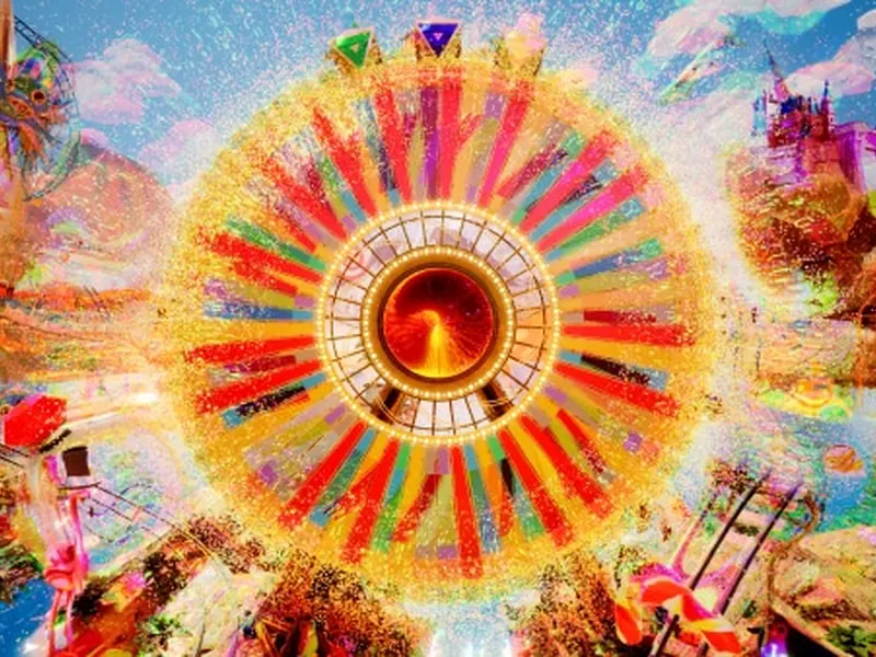 Grafica ufficiale della ruota di Crazy Time